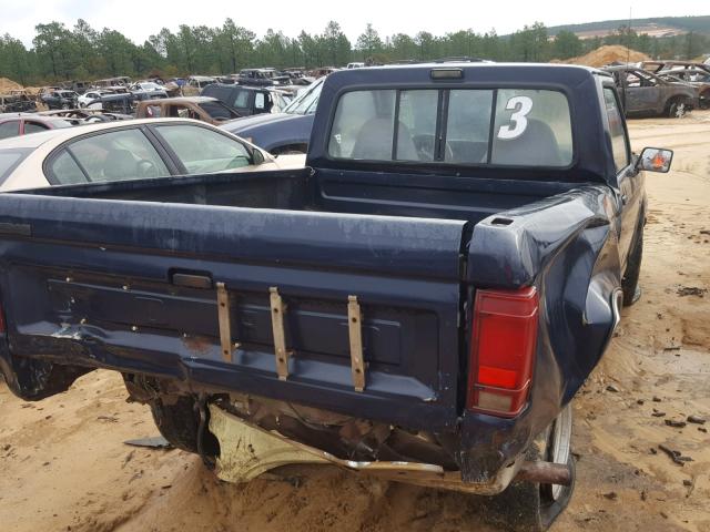 1FTCR10A2MTA30185 - 1991 FORD RANGER BLUE photo 4