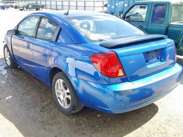 1G8AN15F96Z100623 - 2006 SATURN ION LEVEL BLUE photo 3