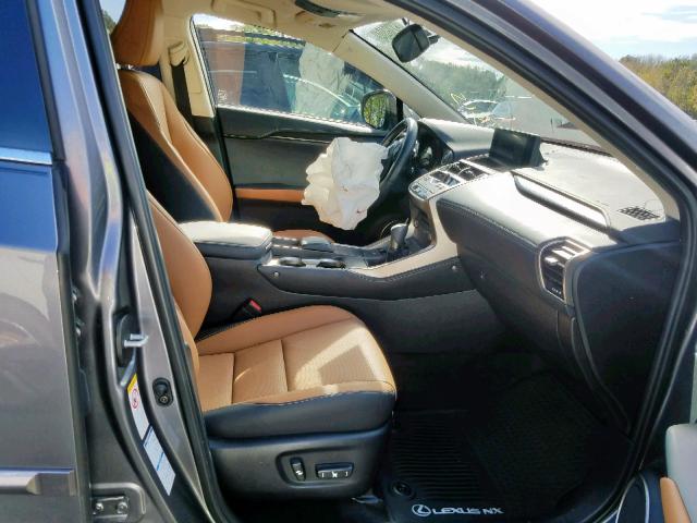 JTJBARBZ6J2156939 - 2018 LEXUS NX 300 BAS 灰色 照片 5