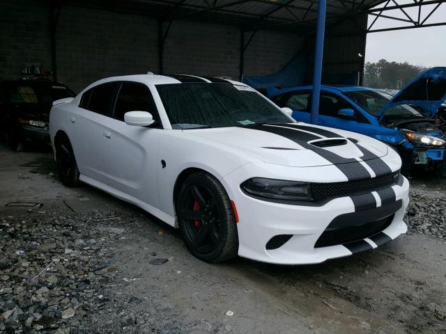 2C3CDXL92HH566855 - 2017 DODGE CHARGER SR WHITE photo 1