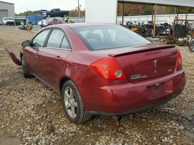 1G2ZH57N794161342 - 2009 PONTIAC G6 GT RED photo 3