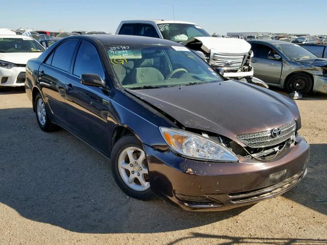 4T1BE32K42U592570 - 2002 TOYOTA CAMRY LE BROWN photo 1