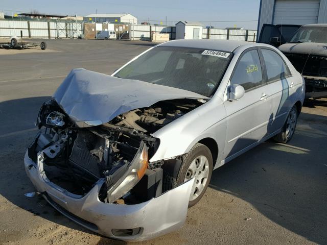 KNAFE122X75426742 - 2007 KIA SPECTRA EX SILVER photo 2