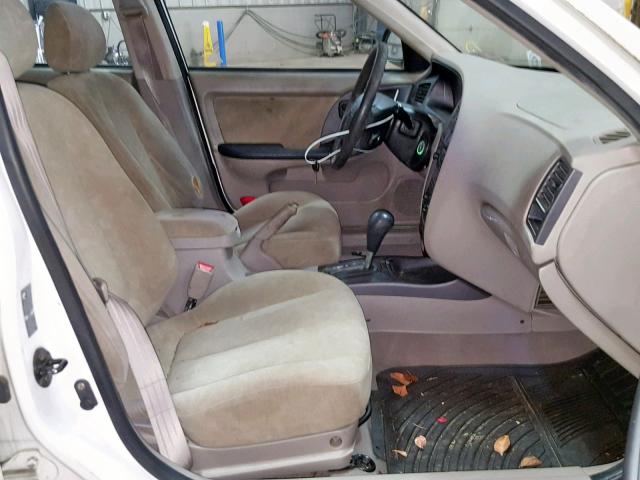 KMHDN45D63U645802 - 2003 HYUNDAI ELANTRA GL WHITE photo 5