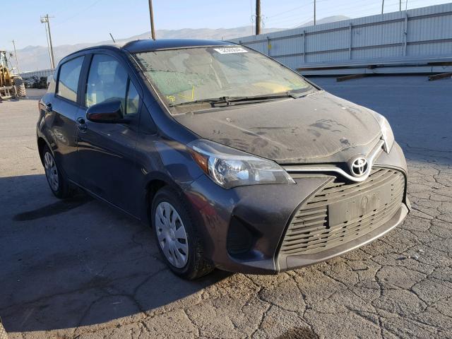 VNKKTUD36GA062168 - 2016 TOYOTA YARIS L GRAY photo 1