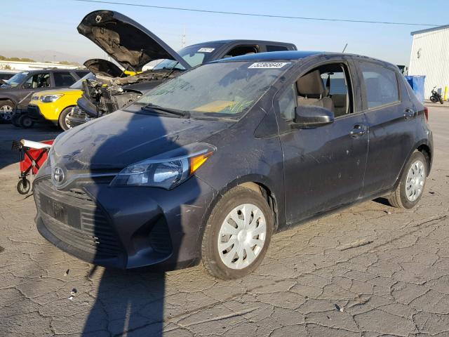 VNKKTUD36GA062168 - 2016 TOYOTA YARIS L GRAY photo 2