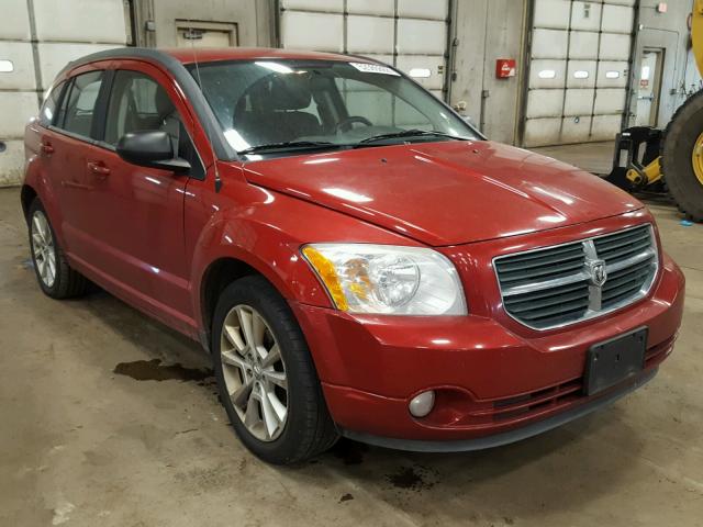 1B3CB4HA5AD543755 - 2010 DODGE CALIBER SX RED photo 1