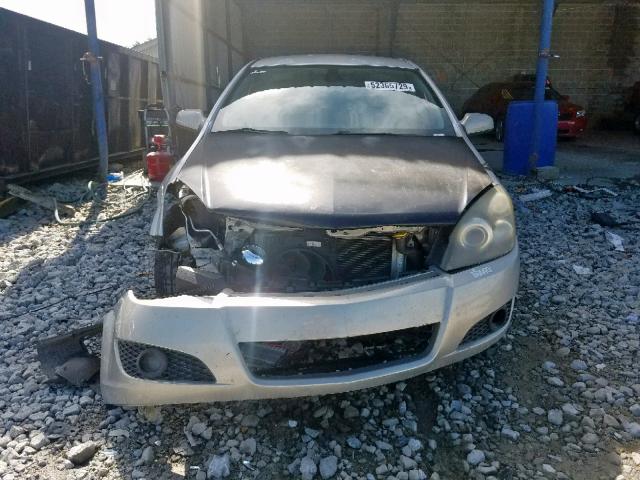 W08AT271885136762 - 2008 SATURN ASTRA XR SILVER photo 9