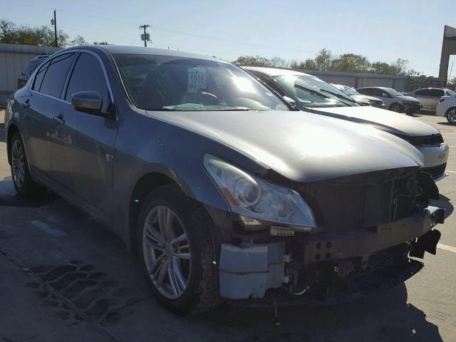 JN1CV6AR4AM459060 - 2010 INFINITI G37 GRAY photo 1