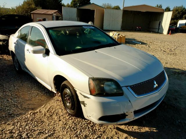 4A32B2FF2BE022272 - 2011 MITSUBISHI GALANT FE WHITE photo 1