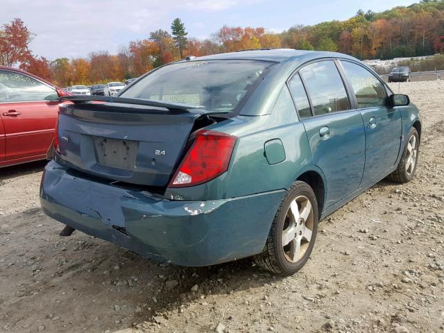 1G8AL55B46Z116576 - 2006 SATURN ION LEVEL GREEN photo 4