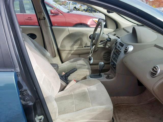 1G8AL55B46Z116576 - 2006 SATURN ION LEVEL GREEN photo 5