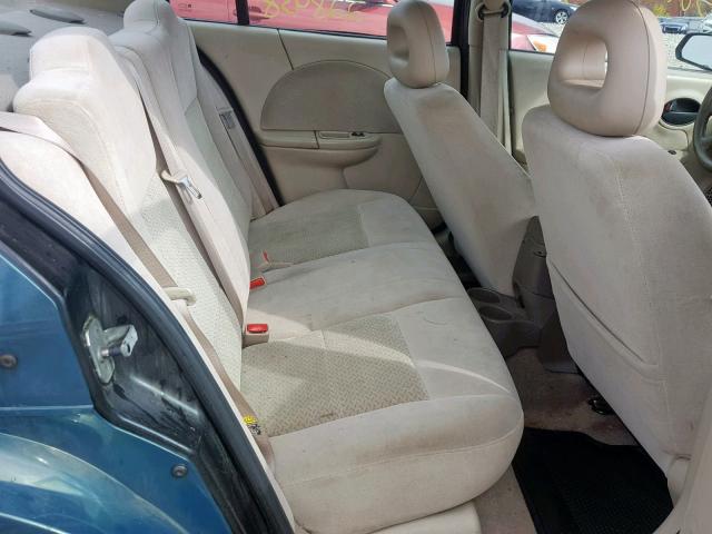 1G8AL55B46Z116576 - 2006 SATURN ION LEVEL GREEN photo 6