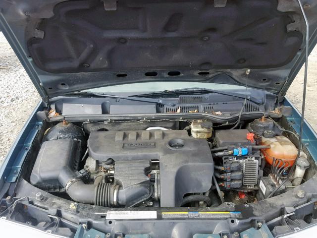 1G8AL55B46Z116576 - 2006 SATURN ION LEVEL GREEN photo 7