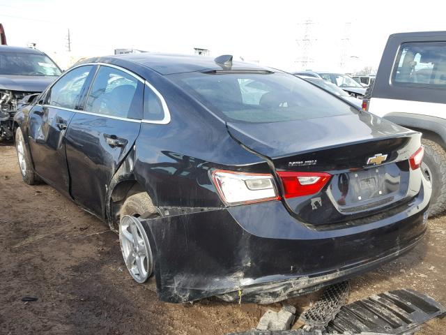 1G1ZB5ST2HF162946 - 2017 CHEVROLET MALIBU LS Qara foto 3