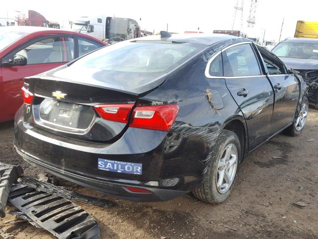 1G1ZB5ST2HF162946 - 2017 CHEVROLET MALIBU LS Qara foto 4