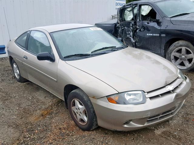 1G1JC12F347146546 - 2004 CHEVROLET CAVALIER GOLD photo 1