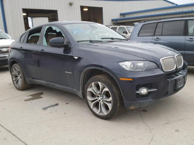 5UXFG8C54BLZ95152 - 2011 BMW X6 XDRIVE5 ლურჯი ფოტო 1