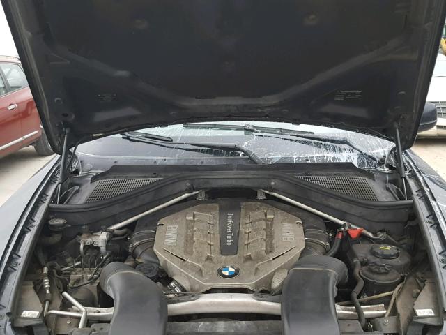 5UXFG8C54BLZ95152 - 2011 BMW X6 XDRIVE5 ლურჯი ფოტო 7