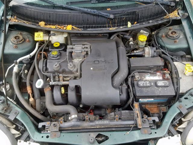 1B3ES42C1WD552382 - 1998 DODGE NEON HIGHL GRAY photo 7