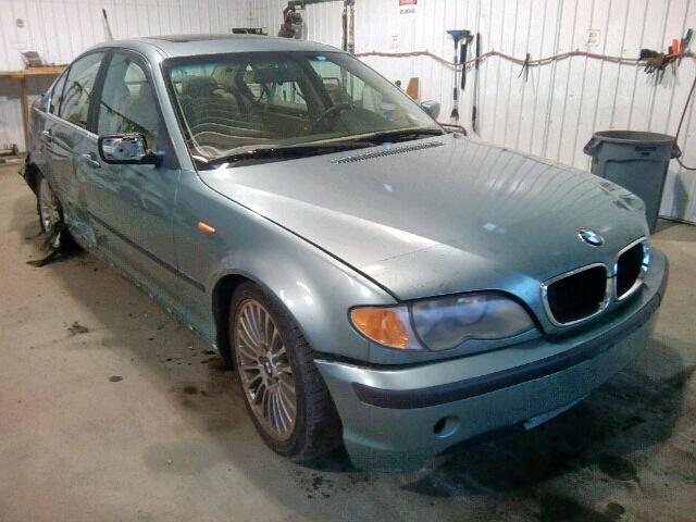 WBAEV53423KM28192 - 2003 BMW 330 I BLUE photo 1