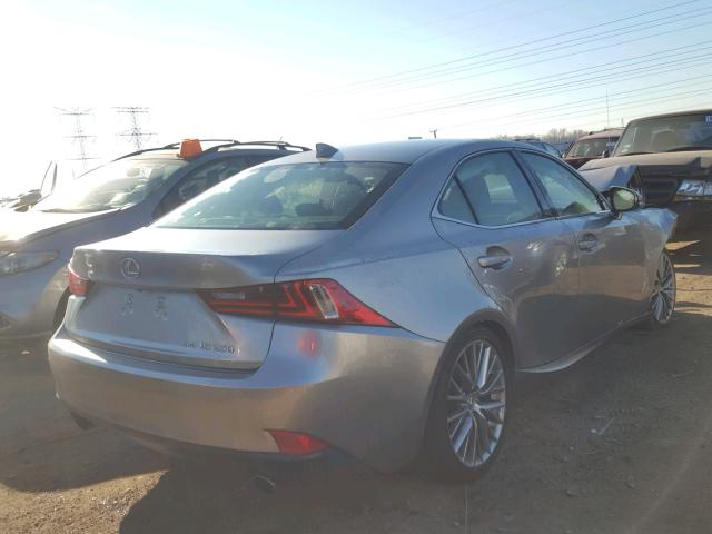 JTHCF1D21E5010610 - 2014 LEXUS IS 250 GRAY photo 4