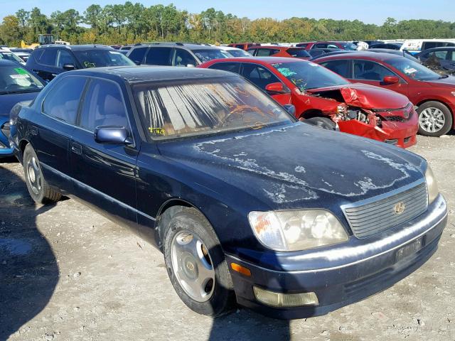 JT8BH28F0X0164265 - 1999 LEXUS LS 400 BLUE photo 1