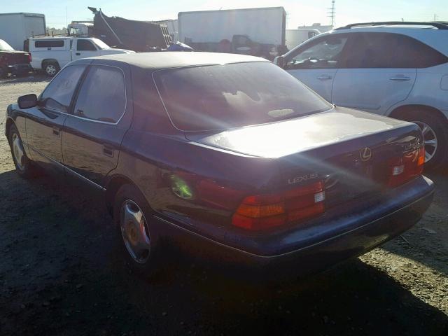 JT8BH28F0X0164265 - 1999 LEXUS LS 400 BLUE photo 3