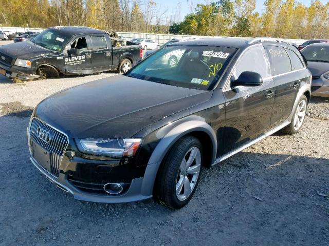 WA1UFAFL8GA005906 - 2016 AUDI A4 ALLROAD BLACK photo 2