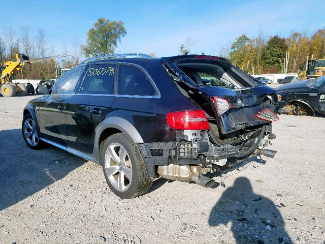 WA1UFAFL8GA005906 - 2016 AUDI A4 ALLROAD BLACK photo 3