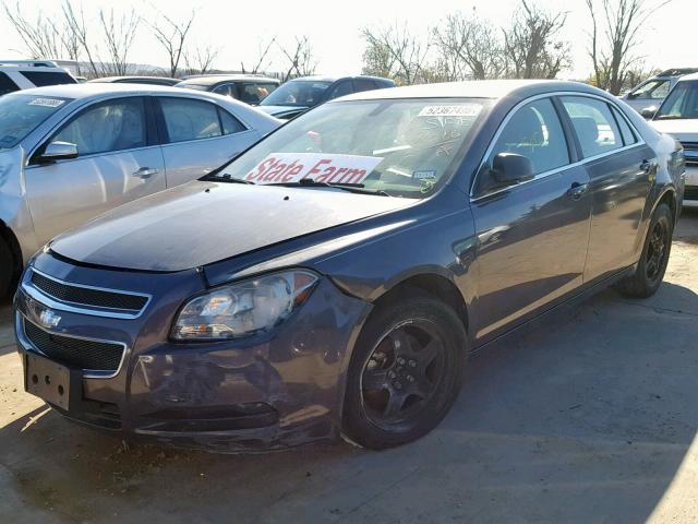 1G1ZA5EB8A4125360 - 2010 CHEVROLET MALIBU LS 灰色 照片 2