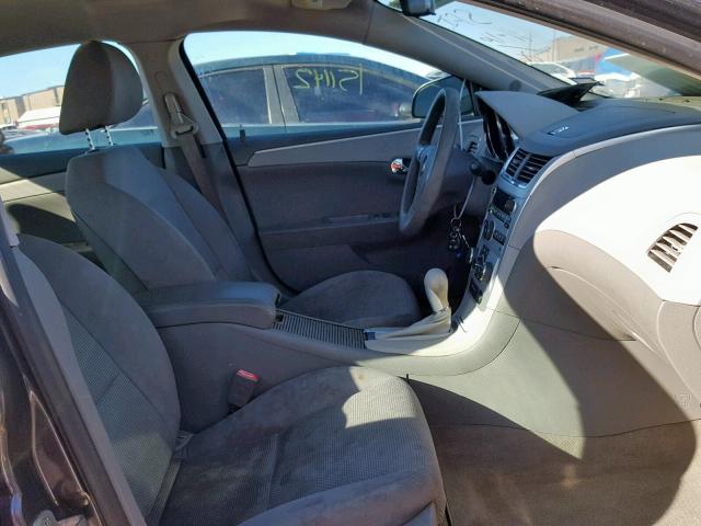 1G1ZA5EB8A4125360 - 2010 CHEVROLET MALIBU LS 灰色 照片 5