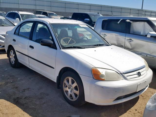 2HGES15293H557488 - 2003 HONDA CIVIC DX WHITE photo 1