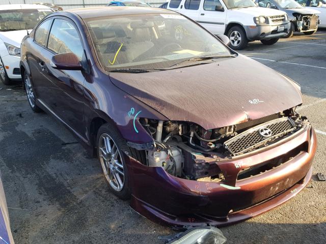 JTKDE177650023584 - 2005 TOYOTA SCION TC Tünd qırmızı foto 1