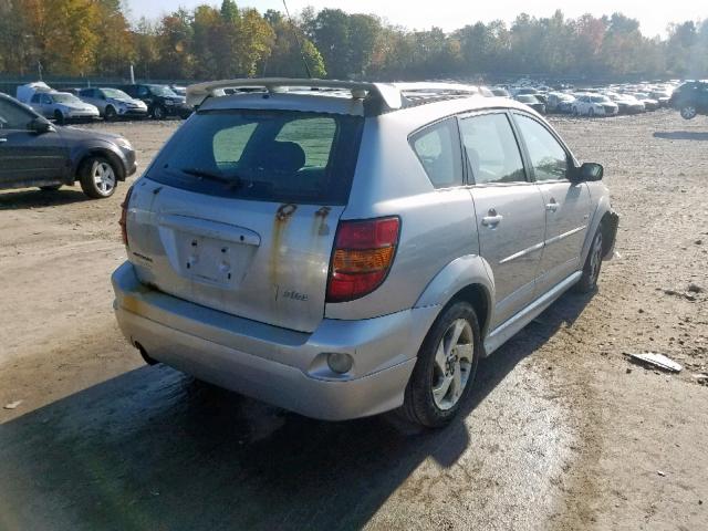 5Y2SM62893Z483443 - 2003 PONTIAC VIBE SILVER photo 4