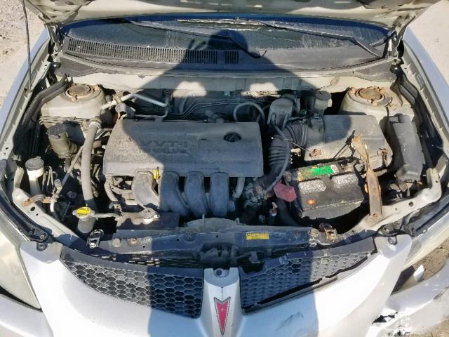 5Y2SM62893Z483443 - 2003 PONTIAC VIBE SILVER photo 7