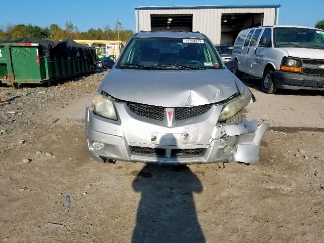 5Y2SM62893Z483443 - 2003 PONTIAC VIBE SILVER photo 9