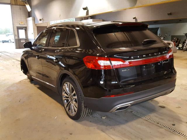 2LMPJ8LP1HBL35104 - 2017 LINCOLN MKX RESERV BLACK photo 3