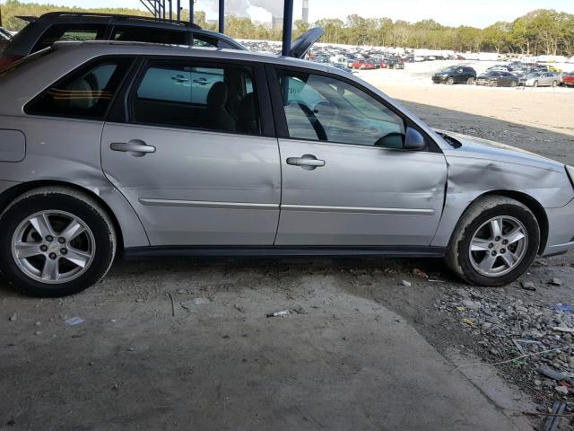 1G1ZT62815F103025 - 2005 CHEVROLET MALIBU MAX SILVER photo 9