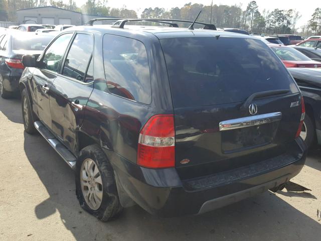 2HNYD18903H542791 - 2003 ACURA MDX TOURIN BLACK photo 3