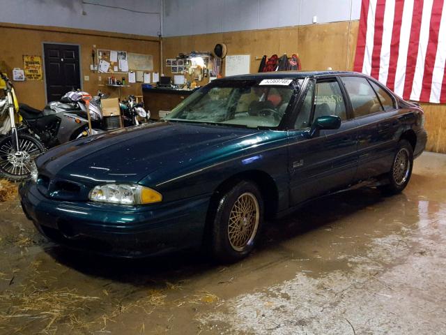 1G2HX52K7WH225153 - 1998 PONTIAC BONNEVILLE GREEN photo 2