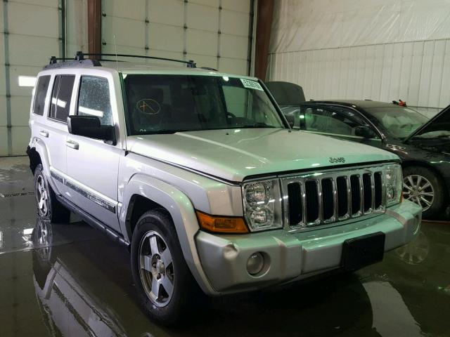 1J4RG4GK4AC137132 - 2010 JEEP COMMANDER SILVER photo 1