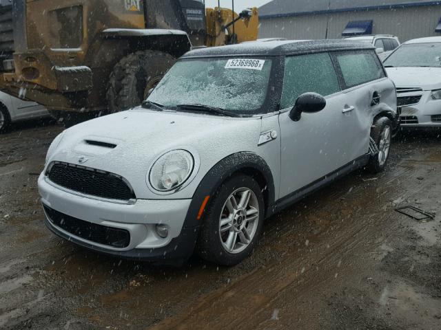 WMWZG3C5XBTY36540 - 2011 MINI COOPER S C SILVER photo 2