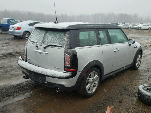 WMWZG3C5XBTY36540 - 2011 MINI COOPER S C SILVER photo 4