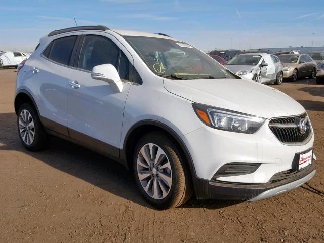 KL4CJESB5KB701592 - 2019 BUICK ENCORE PRE WHITE photo 1