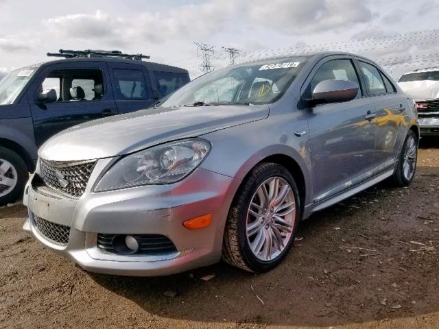 JS2RF9A86B6110443 - 2011 SUZUKI KIZASHI SP GRAY photo 2