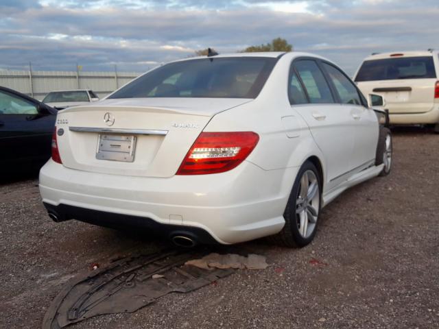 WDDGF8AB7EG192145 - 2014 MERCEDES-BENZ C 300 4MATIC  photo 4