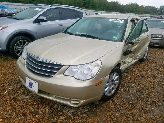 1C3CC4FB2AN169613 - 2010 CHRYSLER SEBRING TO GOLD photo 2