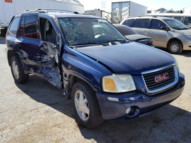 1GKDS13S122502672 - 2002 GMC ENVOY BLUE photo 1