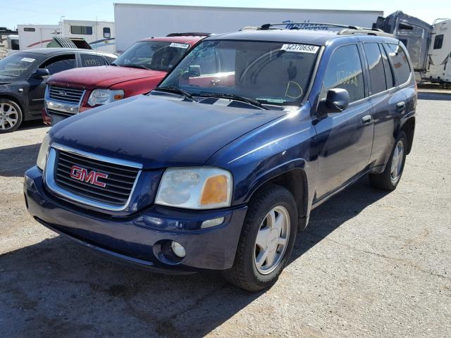 1GKDS13S122502672 - 2002 GMC ENVOY BLUE photo 2